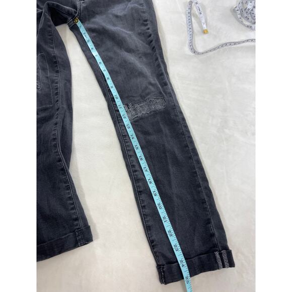 AG Jeans The Stilt Mantra Mend Washed Black Denim Jean 26 / 2 Fall Travel Vaca - Picture 10 of 10